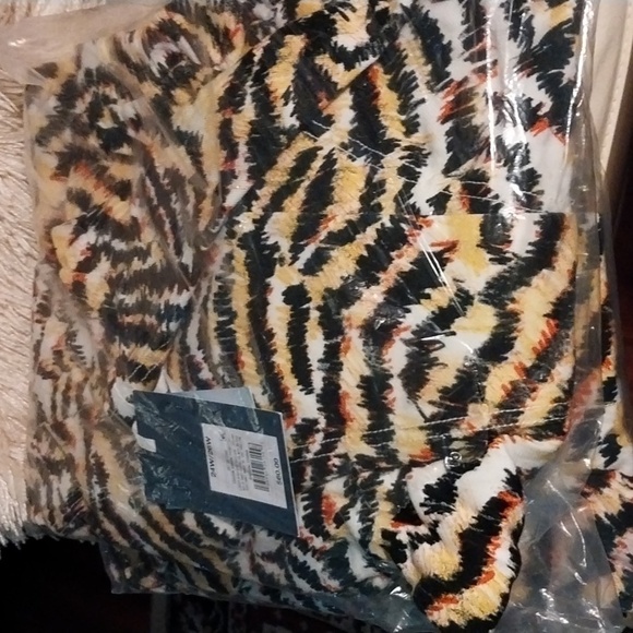 Rachel Comey Women's Plus Size Animal Print 3/4 Sleeve Jumpsuit NWT Size 8 - Picture 12 of 15